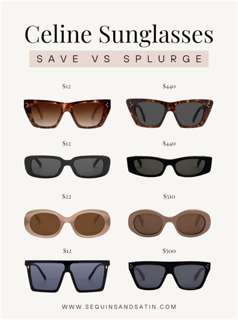 celine glasses replica|5 Best Celine Sunglasses Dupes From Amazon! .